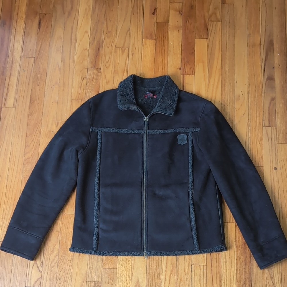 Buffalo David Bitton Charcoal Textured Jacket